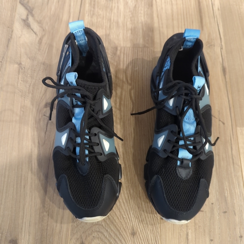 Men's Mr Peace Mr Deace Blue & Black Athletic Shoe Sneaker Size 40/9.5 US - Picture 2 of 10